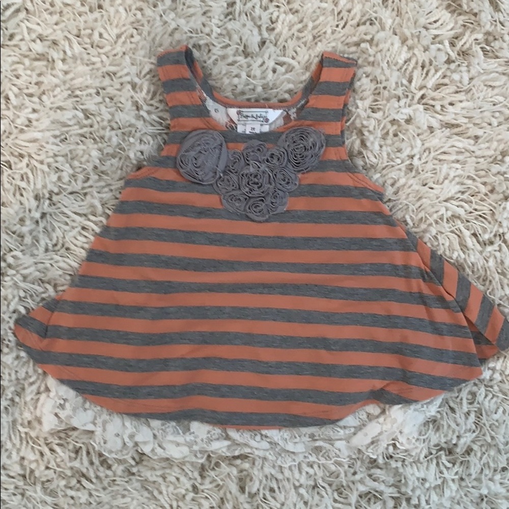 Pippa and Julie Striped Sleeveless Top